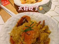 膏蟹拌面-十面欢腾·海鲜面·台式Bistro(长乐路店)