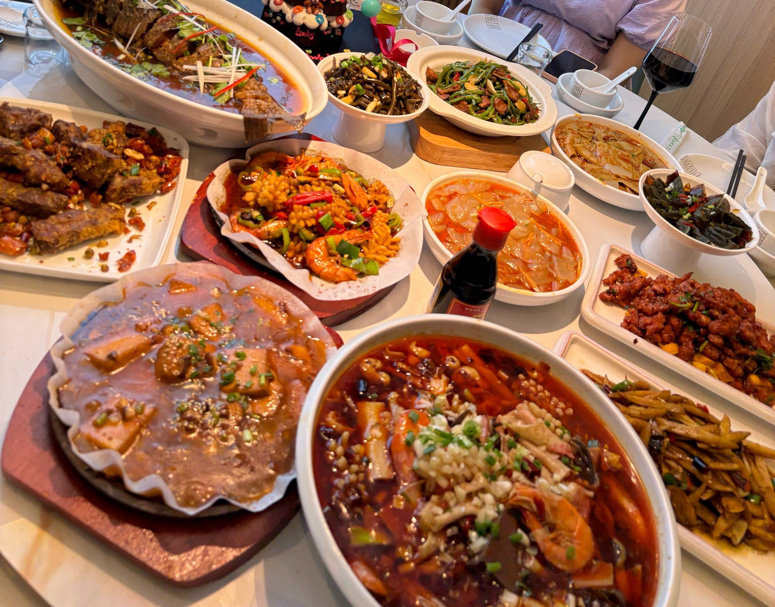 满桌佳肴大分享