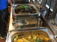 自助取餐区-新龙船黄浦江餐饮游船官方自营店