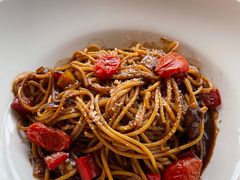 黑椒牛肉丝炒意面-良木缘咖啡西餐(新城市广场店)