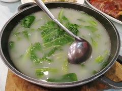 番薯煲淋芥菜叶-六婶西关小厨(光塔路店)