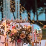 🌴三亚婚礼 | 敲有氛围感的户外婚礼晚宴🎆
