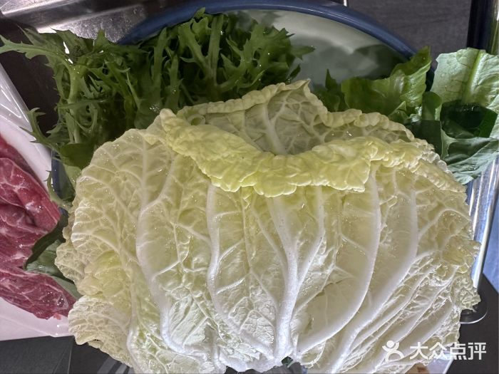 常赢三兄弟·清真涮肉(常营店)蔬菜拼盘图片