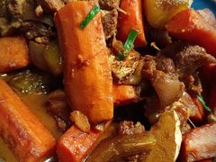 红萝卜炖腊羊肉-秦园酒楼(水岸星城店)