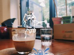 玫瑰拿铁-Be Lived Cafe比例咖啡(摩天轮店)