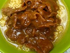 沙爹牛肉公仔面-金凤茶餐厅(湾仔店)