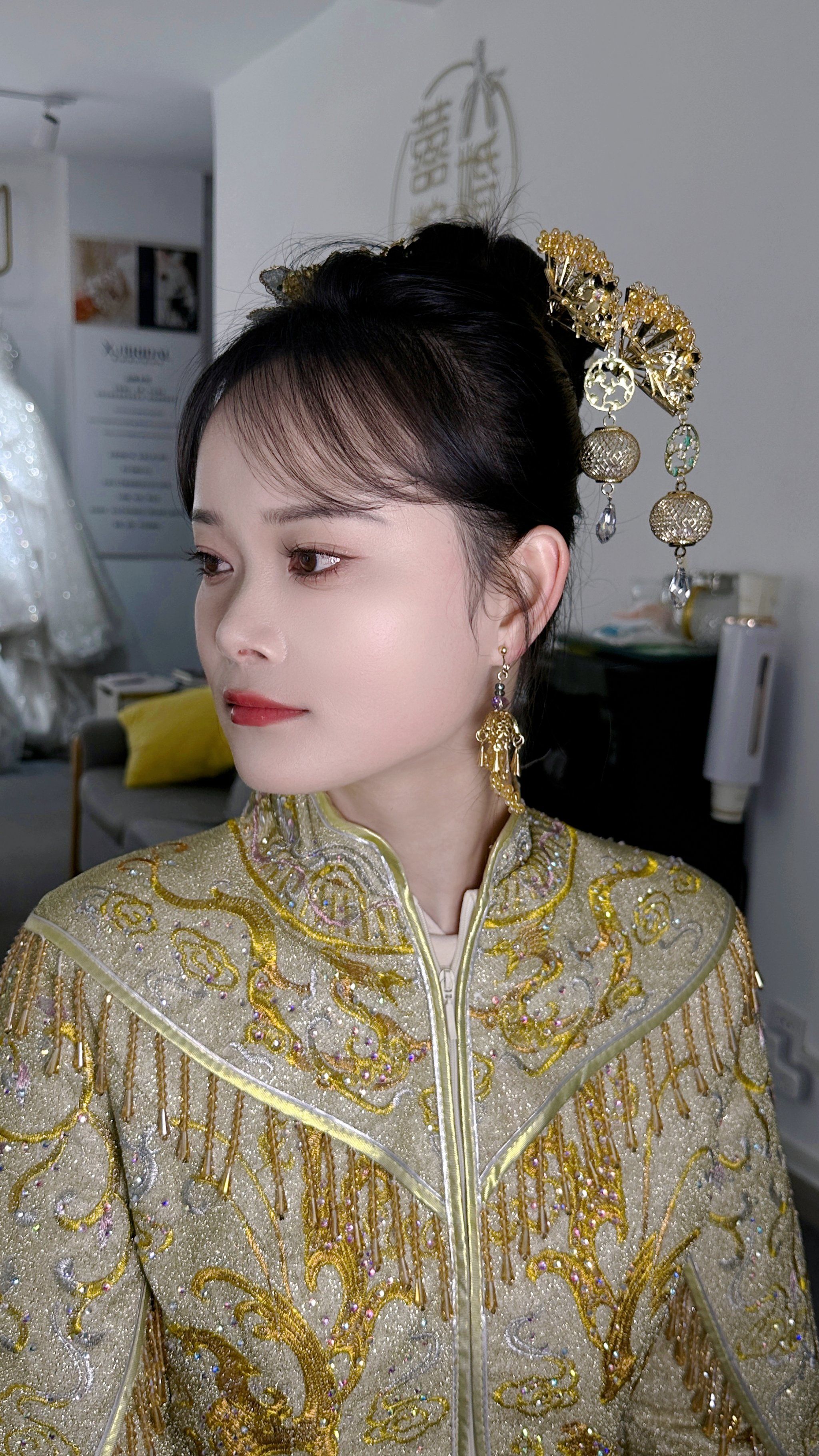 中式新娘发型探索