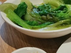 鸡汤灼生菜-泰煌鸡·上海白斩鸡·鸡汤面(万航店)