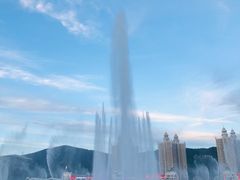 -大连星海广场音乐喷泉