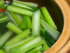 上汤菜心-大良毋米粥 · 粥底火锅(岭南天地店)