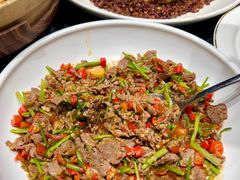茶油炒黄牛肉-肆月河豚·淮扬菜·湘菜(华天店)