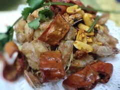 椒盐明虾-美味海鲜大排档(明发美食地标店)