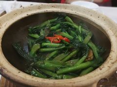 啫啫芥兰-勝記酒家·37年老字号·经典粤菜(荔枝公园店)