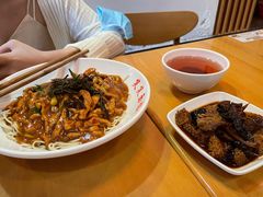 红油虾酱虾仁拌面-笑笑面家(白兰路店)