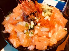 三文鱼火山丼-魔丼屋(日月光店)