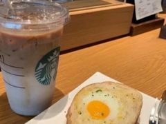 太阳蛋培根烤吐司-星巴克(秦皇岛乐都汇店)