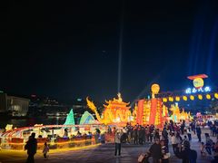 -欢乐海岸椰林沙滩-2025湾区超级灯会
