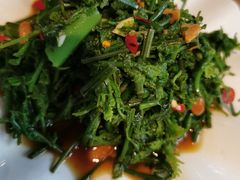 水豆豉拌水蕨菜-醉云喃