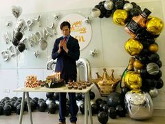 -咖咖熊蛋糕定制·蓝风车动物奶油