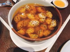 古越陈酿煮花螺-杭州西子湖四季酒店·金沙厅