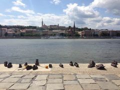 -多瑙河畔鞋履雕塑