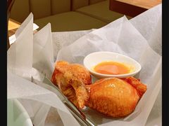 鲜虾胶酿脆皮鸡翅-港丽餐厅(杭大店)