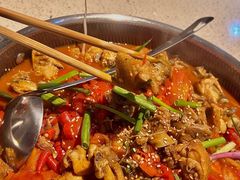 -贵州辣子鸡番茄鸡