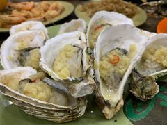 炭烧蒜蓉生蚝-贞姨美食·老字号海鲜大排档