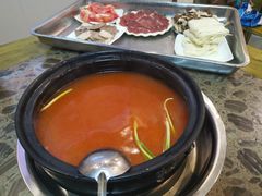 -乳仔牛牦牛汤锅 烤羊排(松潘古城店)