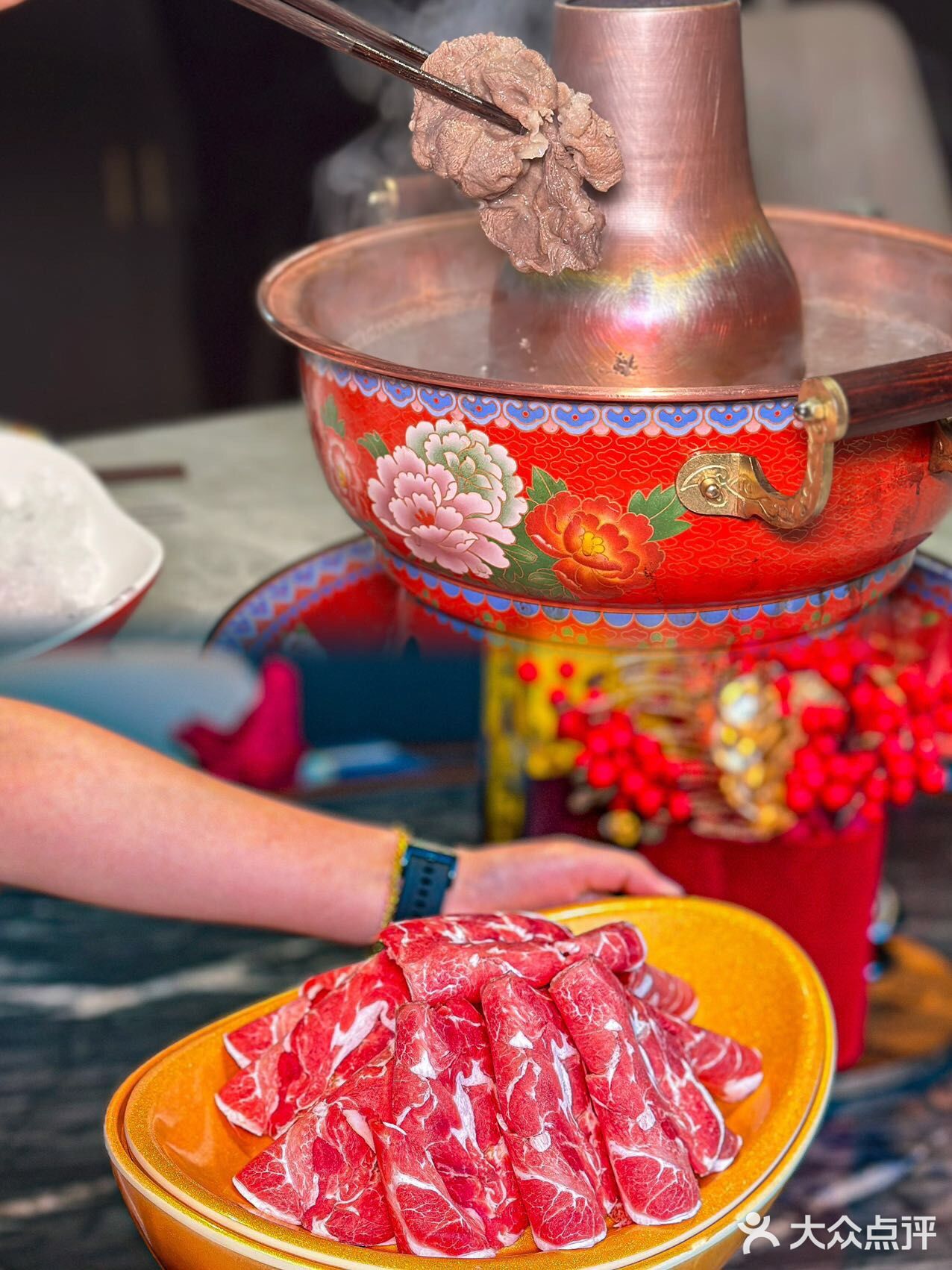  我大咸阳竟然也有正宗老北京铜锅涮肉了！