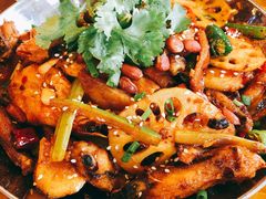 大虾鸡翅-民食香·腊排骨野生菌美食(木府店)