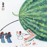 国画作品：小清新的国画作品欣赏[糖果][糖果]