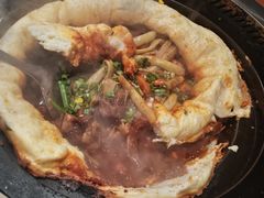 豆角烀饼锅-满兴咱妈烀饼铁锅炖(兰州北街店)