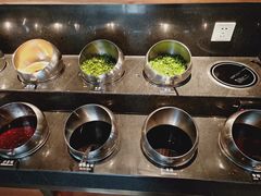自助调料区-鱼豆吉·豆浆鱼火锅(宜昌万达店)