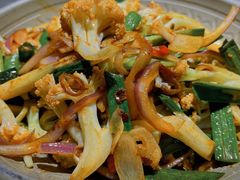 小炒有机花菜-雲蜀龙阁·金牌水煮鱼(方庄店)