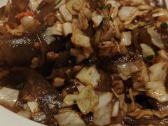 酸包菜肉沫红薯粉-小隐院子·庭院餐厅(大学城后湖店)