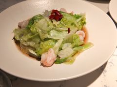 虾仁白灼西生菜-奉天小馆·非遗东北菜(济南万象城店)