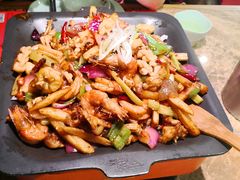 炭火干锅牛蛙-炭舍干锅·烤鱼(扬名广场店)