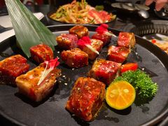 雪花一口牛肉粒-韩悦牛排烤肉(仓山万达店)