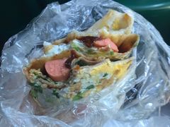 -正宗杂粮煎饼香软鸡蛋饼