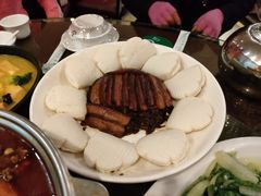 夹馍扣肉-刘胖子家常菜·蹄花焖藕(中南店)