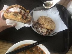 羊杂汤-老四烧饼铺(丽源路店)