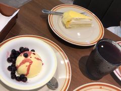 蓝莓香草冰淇淋-萨莉亚意式餐厅(常州环球港店)