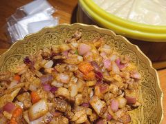 薄饼卷羊肉粒-楼兰新疆主题餐厅(坂田佳华领汇广场店)