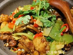 泡子姜烧牛蛙-吃饭皇帝大(合生汇店)