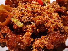 大漠金沙蒜香排骨-绿茶餐厅(西单老佛爷店)