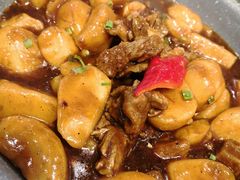 小土豆烧牛腩-刘胖子家常菜·蹄花焖藕(富安街店)