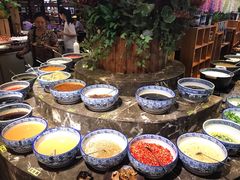 自助调料区-大山炭火烤肉自助(印象城店)