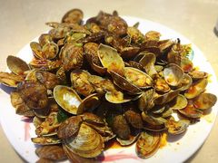 辣炒花蛤-天津乾毓德饭庄·清真传统炒菜·海鲜烧烤(咸阳路店)