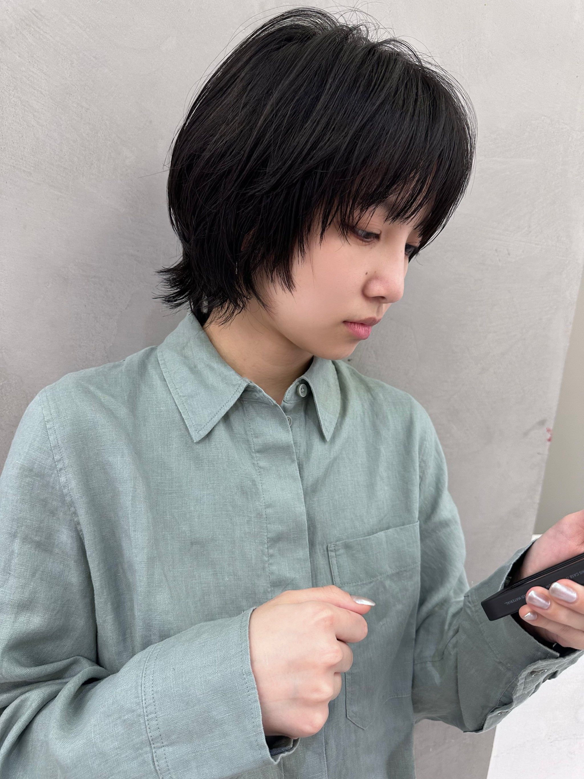 层次感短发